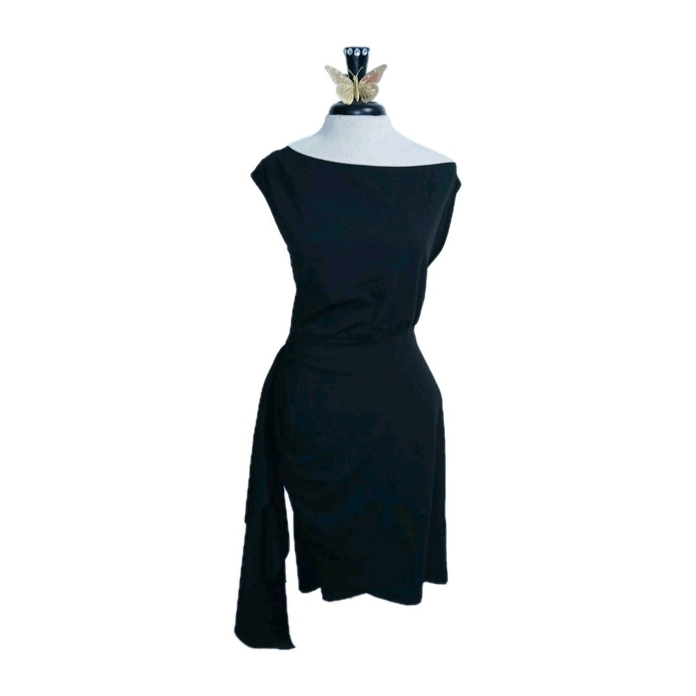 Grace Karin Women Off Shoulder Cocktail Dress M Black Date Night Party Club Sexy